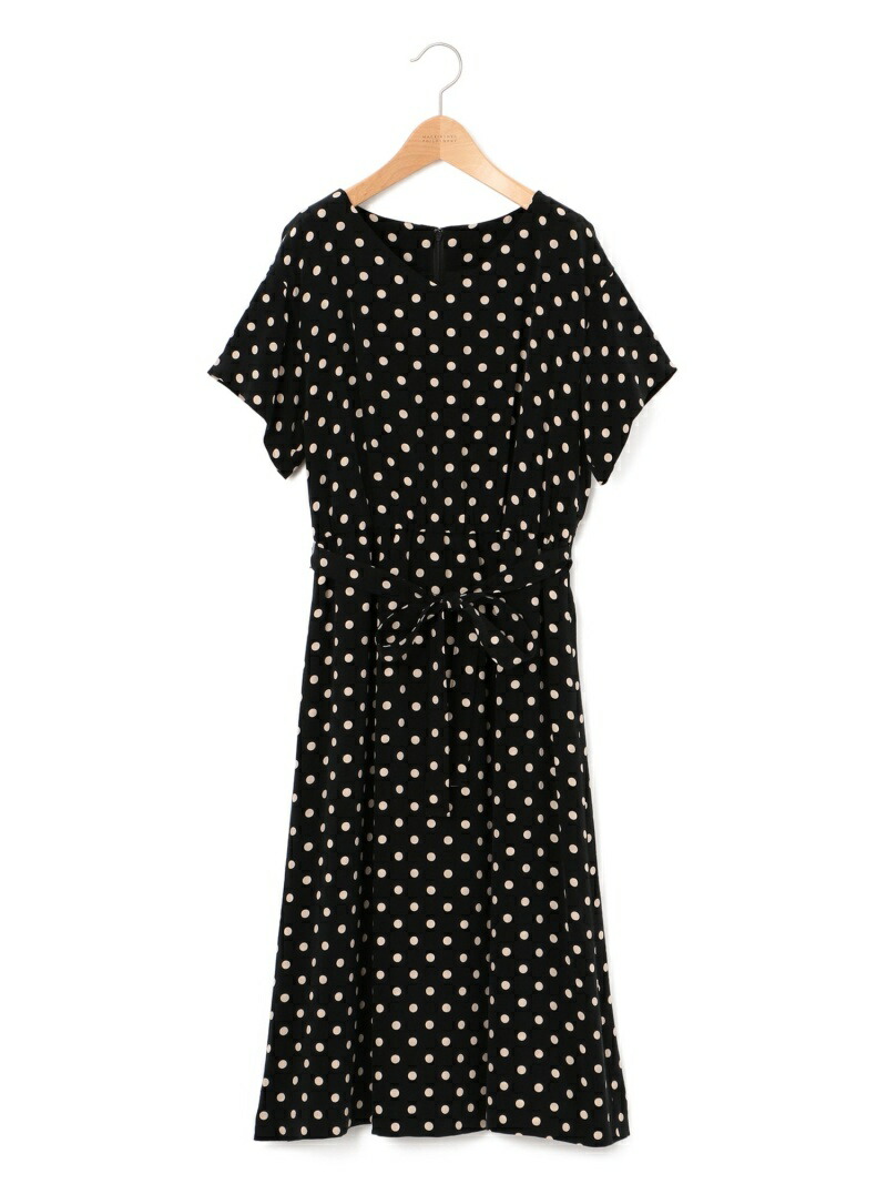 楽天市場 Rakuten Fashion Sale 44 Off ドットプリントワンピース Mackintosh Philosophy Women マッキントッシュ フィロソフィー ワンピース シャツワンピース ブラック ホワイト ベージュ Rba E 送料無料 Mackintosh Philosophy