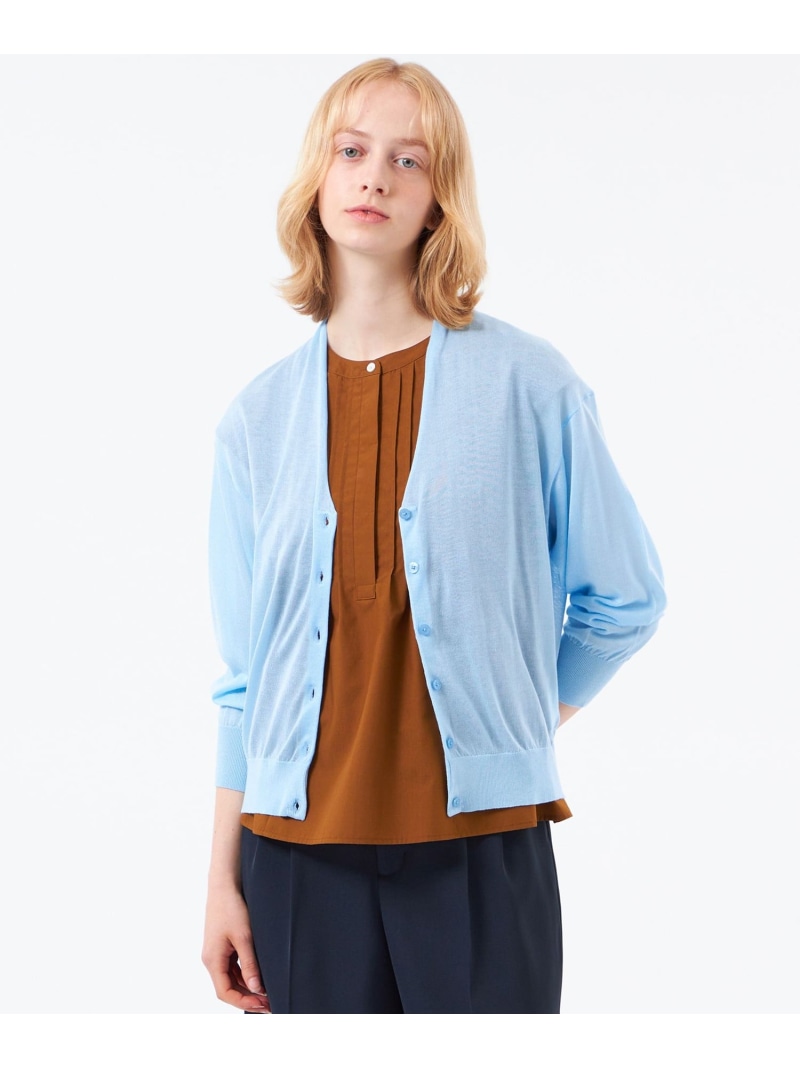 【SALE／32%OFF】【WEB&一部店舗限定】【Heavenly Sheer Knit】ドルマンカーディガン MACKINTOSH PHILOSOPHY マッキントッシュ フィロソフィー トップス ニット イエロー ネイビー グレー【RBA_E】【送料無料】[ Fashion]｜MACKINTOSH PHILOSOPHY