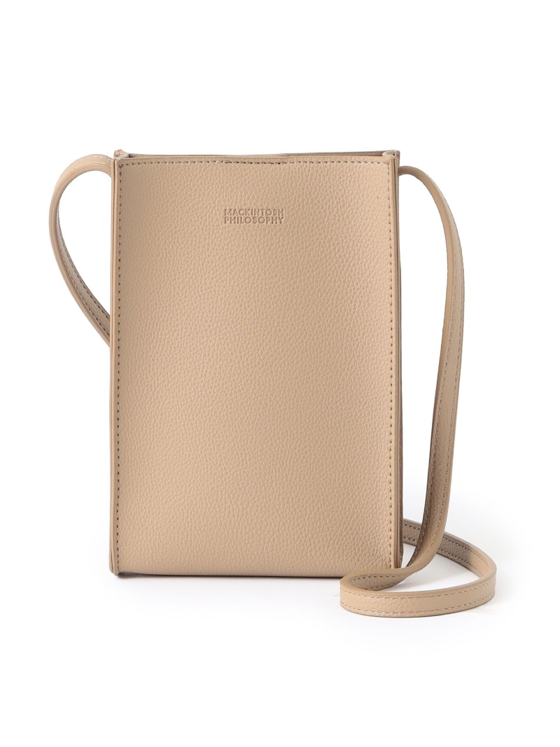 スマホショルダーポーチ MACKINTOSH PHILOSOPHY マッキントッシュ フィロソフィー バッグ ショルダーバッグ ブラック ベージュ イエロー ネイビー レッド【送料無料】[ Fashion]