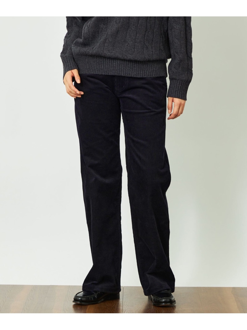 【SALE／30%OFF】GREY LABEL コーデュロイフレアパンツ MACKINTOSH PHILOSOPHY マッキントッシュ フィロソフィー パンツ その他のパンツ ブラック ネイビー ホワイト【RBA_E】【送料無料】[ Fashion]｜MACKINTOSH PHILOSOPHY