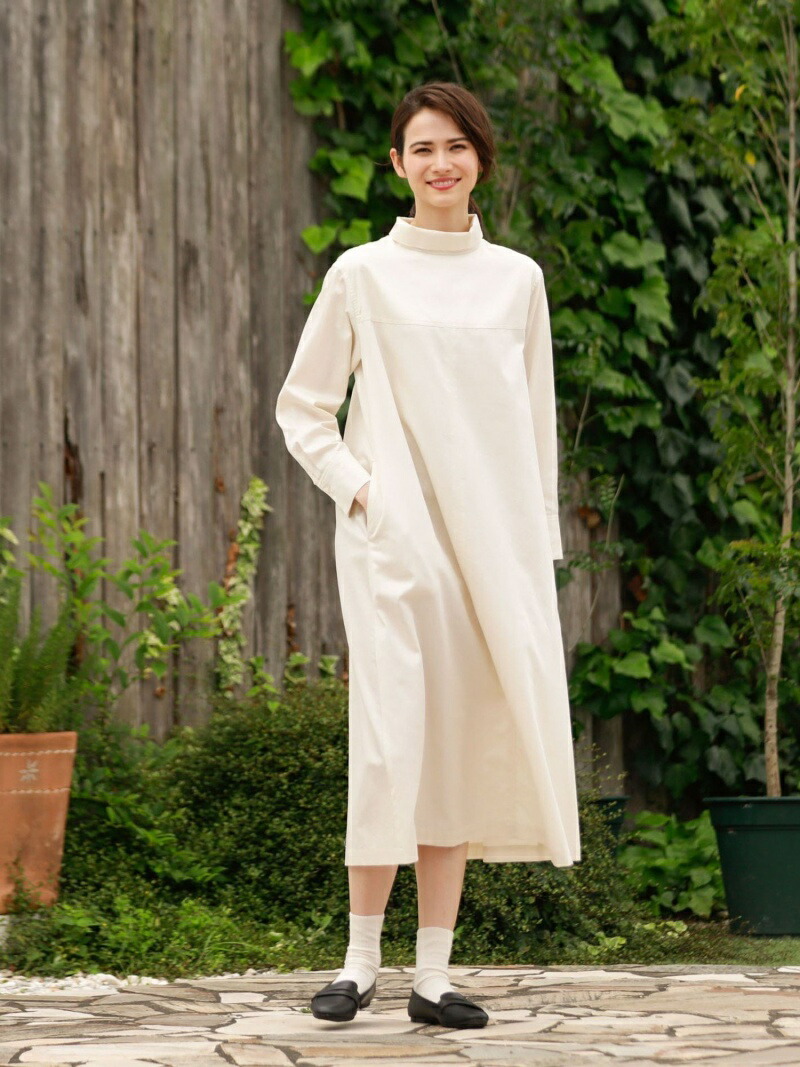 パウダリーサテンワンピース Mackintosh Philosophy Women マッキントッシュ フィロソフィー ワンピース シャツワンピース ホワイト ブルー 送料無料 Rakuten Fashion Littlethaicafe Com