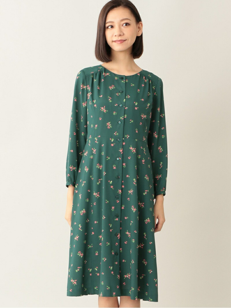 楽天市場 Rakuten Fashion Sale 56 Off Feliciaプリントワンピース Mackintosh Philosophy Women マッキントッシュ フィロソフィー ワンピース シャツワンピース グリーン ネイビー Rba E 送料無料 Mackintosh Philosophy