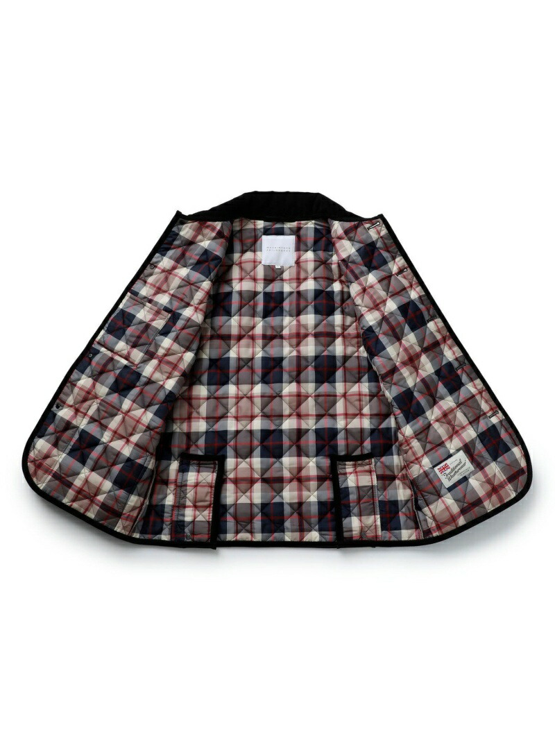 トラディショナルウェザーウェアコラボ Waverly 条件儀形 Mackintosh Philosophy Men マッキントッシュ フィロソフィー 厚地の外套 ヤッケ ジャンバー 真っ黒 濃紺色 送料無料 Rakuten Fashion Residenza Latorre Com