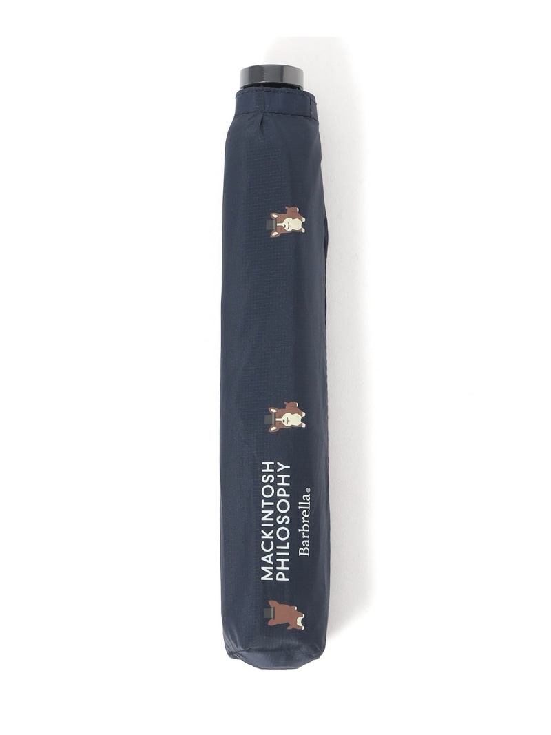 【WEB限定】バーブレラ コーギー 60cm MACKINTOSH PHILOSOPHY マッキントッシュ フィロソフィー ファッション雑貨 傘・長傘 ブラック ネイビー【送料無料】[ Fashion]