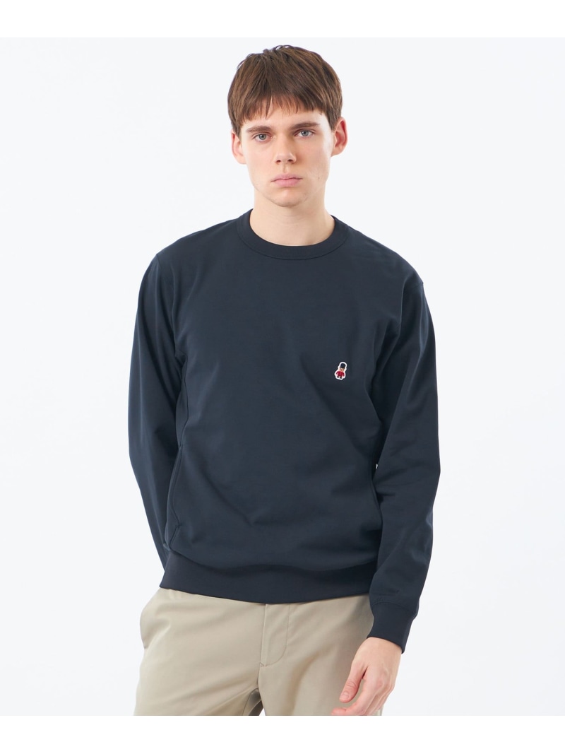 バッキンガムベア ライトフリース 長袖プルオーバー MACKINTOSH PHILOSOPHY マッキントッシュ フィロソフィー トップス カットソー・Tシャツ ネイビー【送料無料】[ Fashion] 14,652円