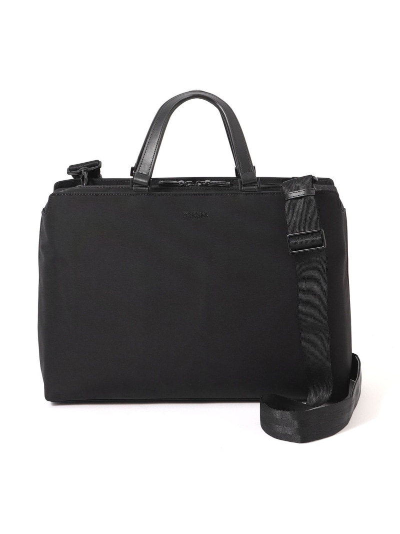 【WEB&一部店舗限定】ポリエステルオックス 2WAYブリーフバッグ MACKINTOSH PHILOSOPHY マッキントッシュ フィロソフィー バッグ トートバッグ グレー ブラック【送料無料】[ Fashion]