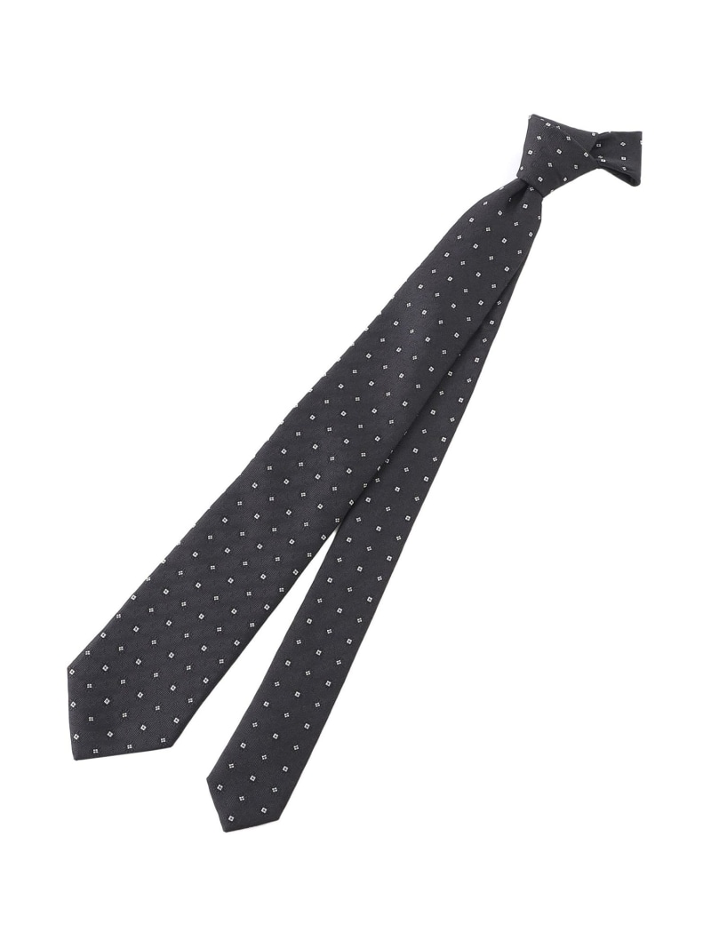 【SALE／28%OFF】ミニ小紋 レギュラータイ MACKINTOSH PHILOSOPHY マッキントッシュ フィロソフィー スーツ・フォーマル ネクタイ・蝶ネクタイ グレー ネイビー【RBA_E】【送料無料】[ Fashion]｜MACKINTOSH PHILOSOPHY