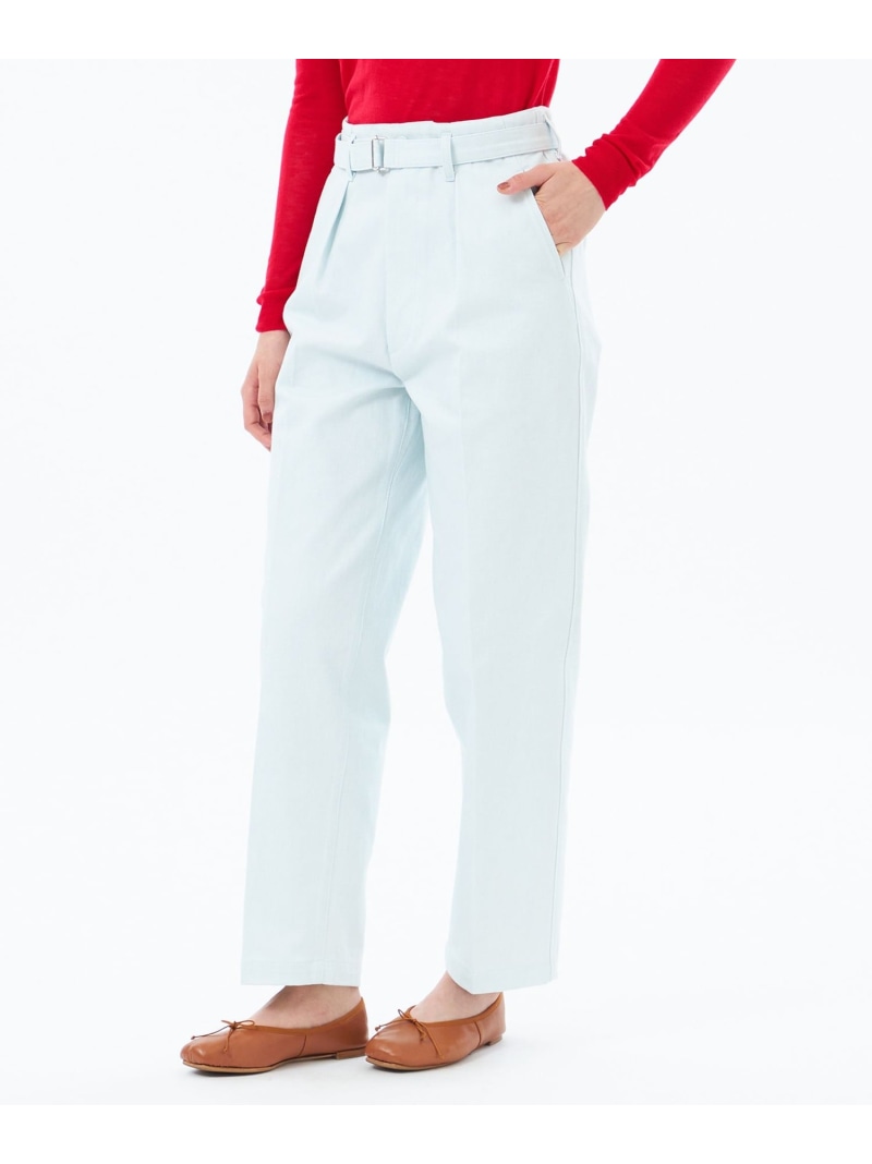 【WEB&一部店舗限定】ベルテッドデニムパンツ MACKINTOSH PHILOSOPHY マッキントッシュ フィロソフィー パンツ その他のパンツ グレー【送料無料】[ Fashion]
