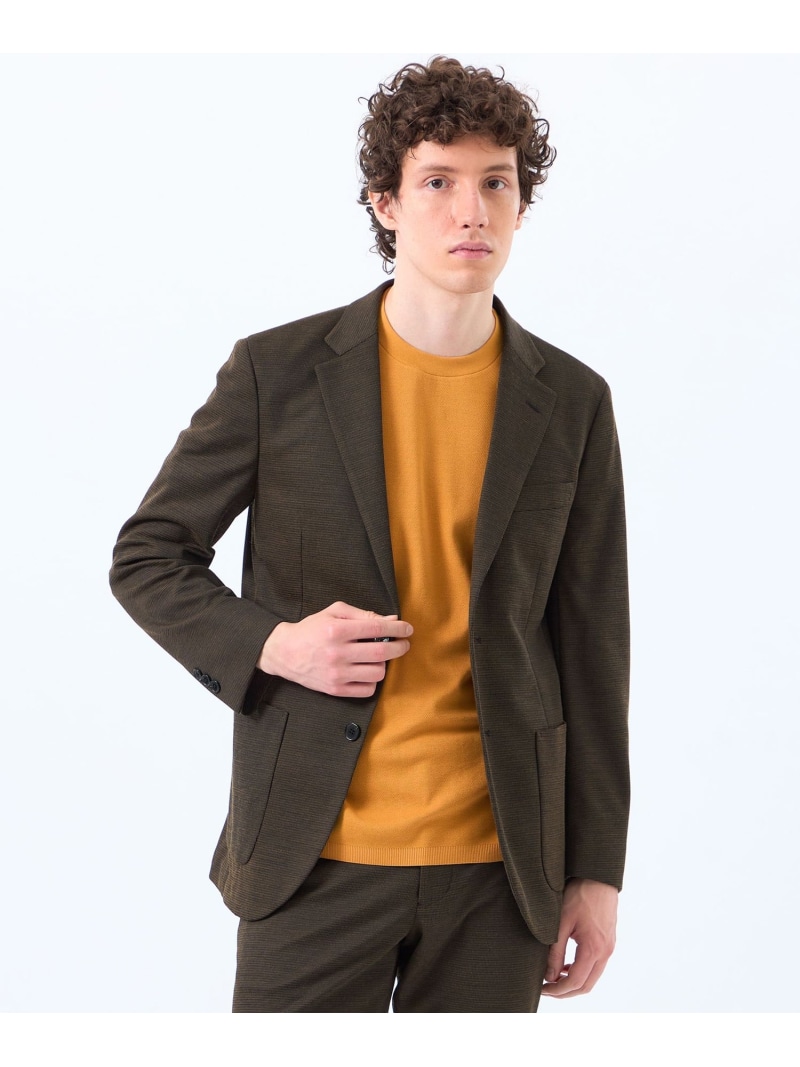 【SALE／20%OFF】テーラードジャージー ジャケット ウール混メッシュジャージー MACKINTOSH PHILOSOPHY マッキントッシュ フィロソフィー ジャケット・アウター テーラードジャケット・ブレザー ブラック ネイビー グレー【RBA_E】【送料無料】[ Fashion]