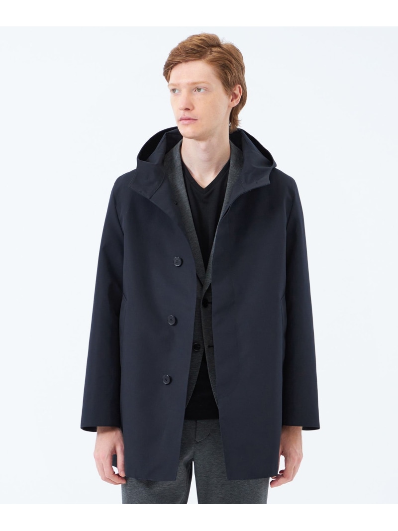 3層ブロードボンディング WELLINGTON HOOD short「ウェリントンフードショート」 MACKINTOSH PHILOSOPHY マッキントッシュ 哲学 ジャケット・アウター 余分の物のジャケット・アウター 青碧 米国海軍【貨物輸送無料】[ Fashion]