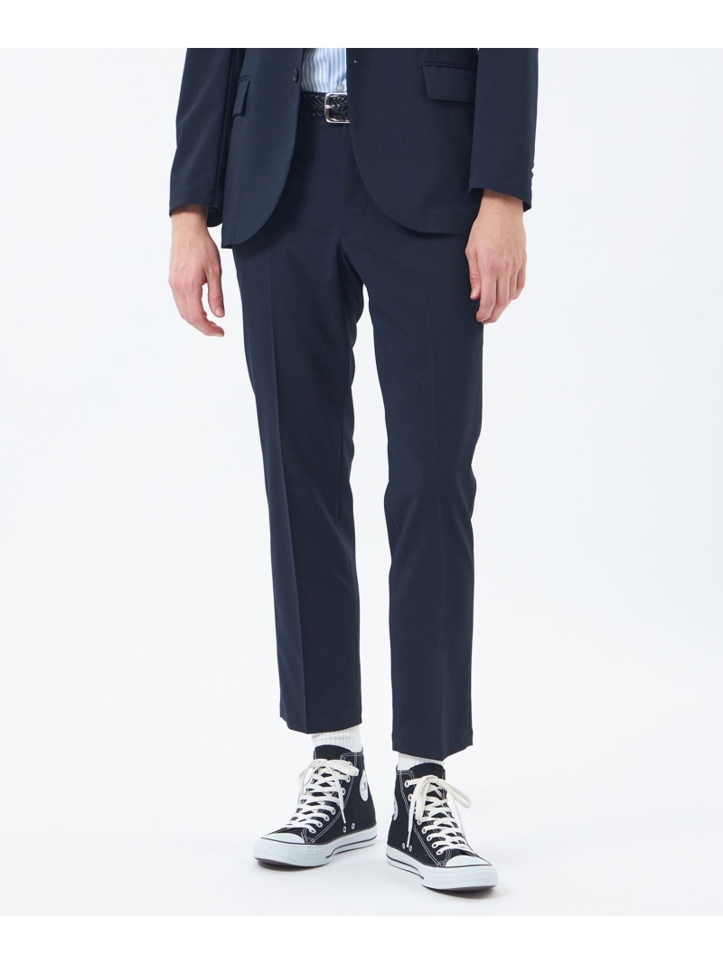 トロッター スタンダードパンツ 強撚ストレッチ MACKINTOSH PHILOSOPHY マッキントッシュ フィロソフィー パンツ スラックス・ドレスパンツ ネイビー【送料無料】[ Fashion]｜MACKINTOSH PHILOSOPHY 12,012円
