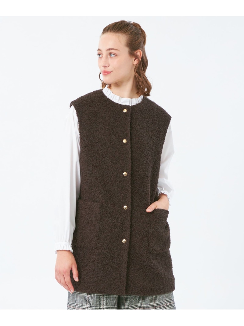 【SALE／47%OFF】【HESSLE NO SLEEVE(ヘスルノースリーブ)】 MACKINTOSH PHILOSOPHY マッキントッシュ 哲学 ジャケット・アウター 上衣・前掛け 赤銅色 ベージュ 薄墨色【RBA_E】【貨物輸送無料】[ Fashion]