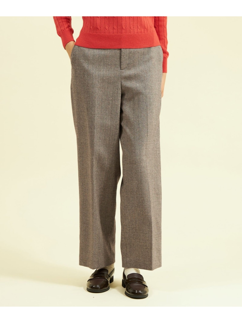 【SALE／39%OFF】カラーネップツイードパンツ MACKINTOSH PHILOSOPHY マッキントッシュ フィロソフィー パンツ その他のパンツ グレー ブラウン【RBA_E】【送料無料】[ Fashion]