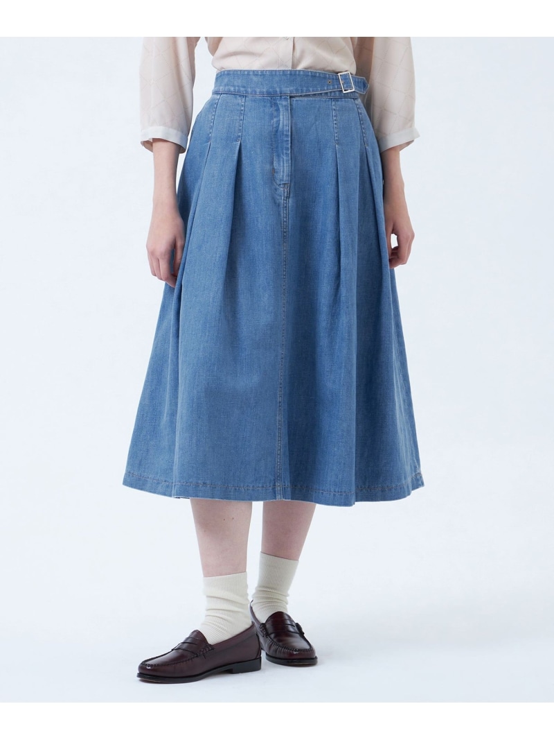 楽天市場】【SALE／18%OFF】コットンリネンデニムスカート MACKINTOSH