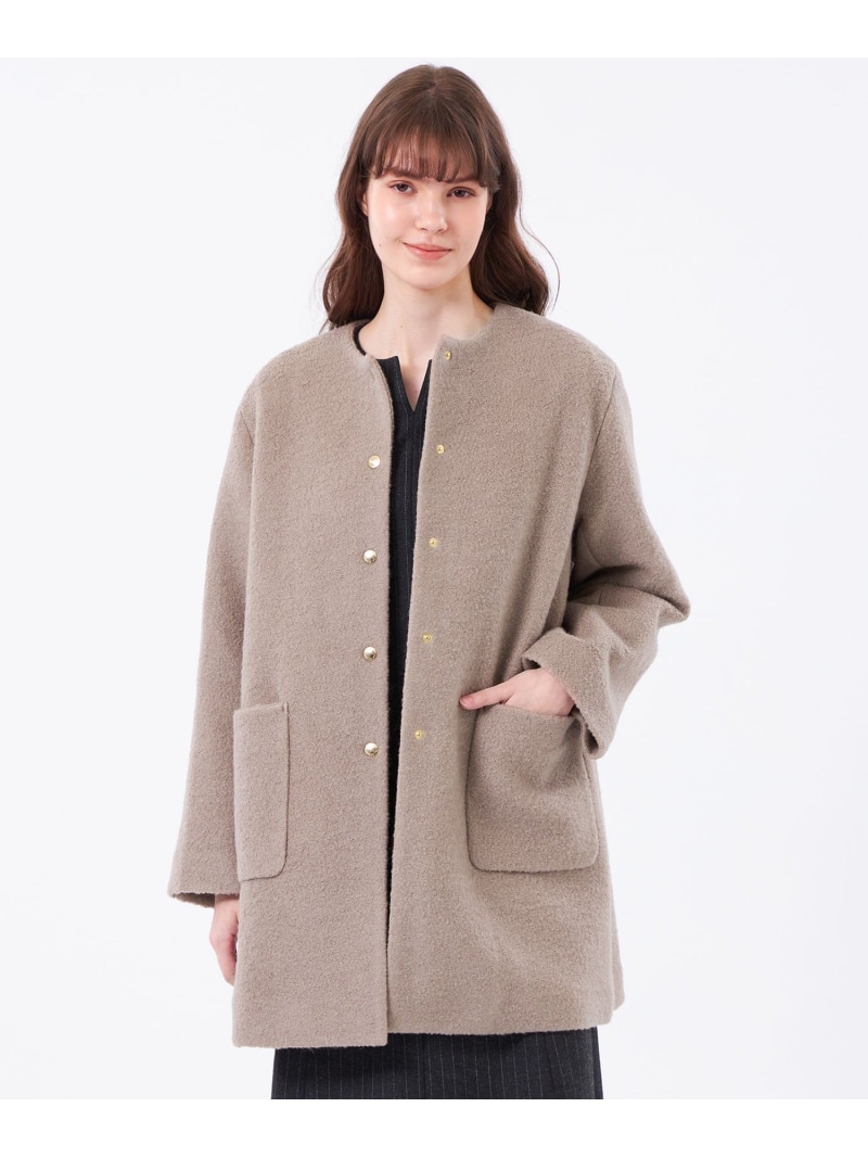 マッキントッシュフィロソフィー 近年モデル ショートビーバーフーデッドコート ショートビーバーフードコート(コート)｜MACKINTOSH PHILOSOPHY