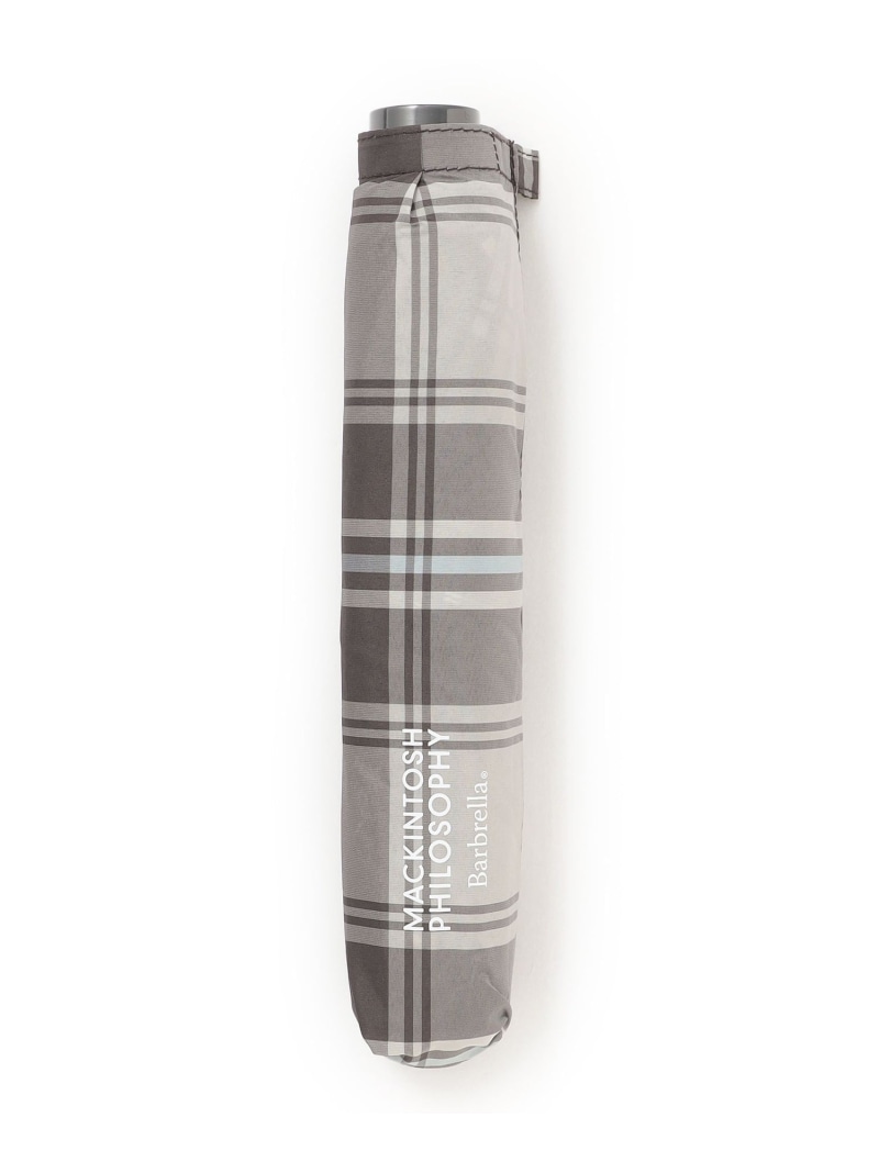 バーブレラ タータンチェック 55珊 MACKINTOSH PHILOSOPHY マッキントッシュ 哲学 流行り物雑貨 傘・長傘 オレンジ色 ベージュ 黄色 青碧 赤いこと【貨物輸送無料】[ Fashion]