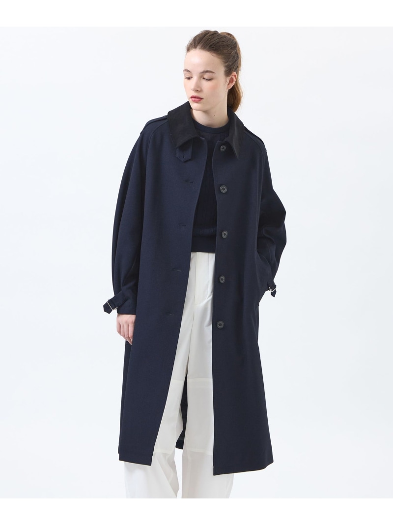 【WEB&一部店舗限定】【CRAWLEY(クローリー)】ポリエステルツイル製 MACKINTOSH PHILOSOPHY マッキントッシュ フィロソフィー ジャケット・アウター その他のジャケット・アウター ネイビー ベージュ【送料無料】[ Fashion]