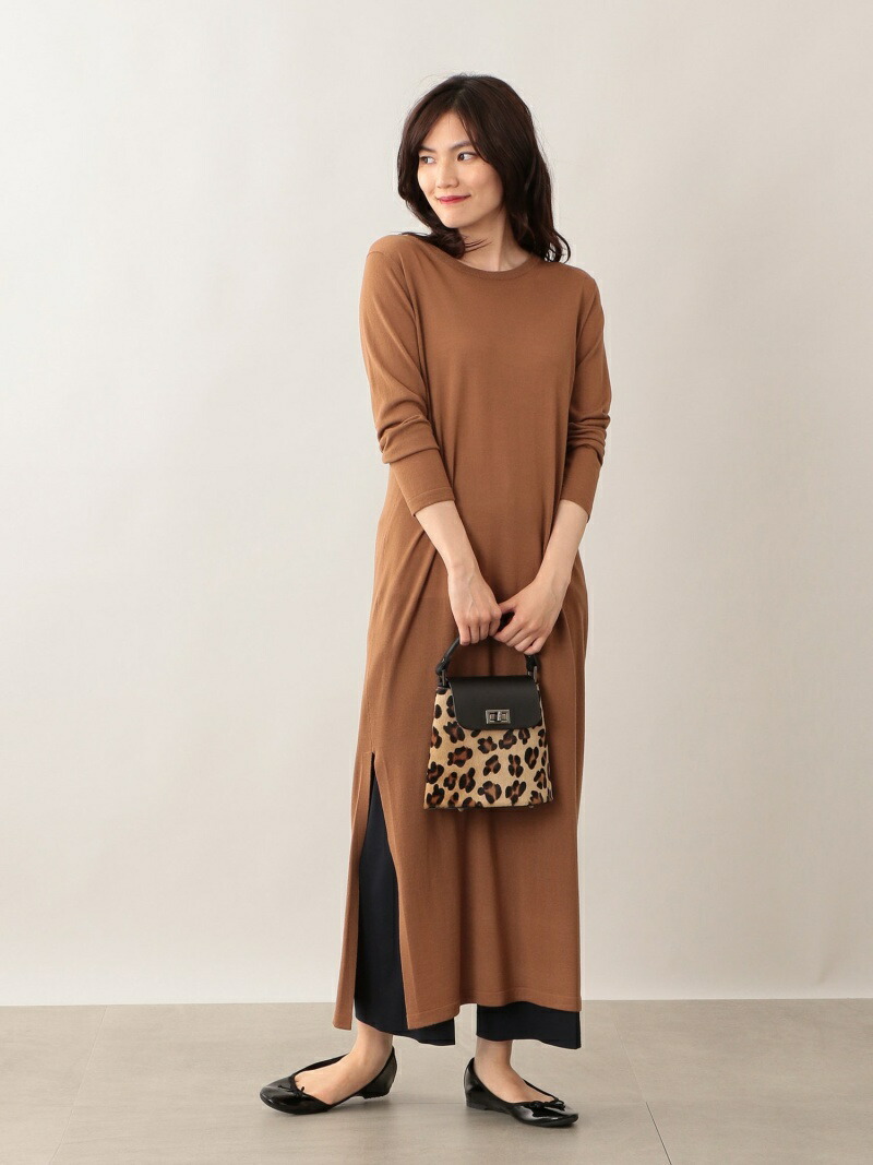 珍しい ワンピース Rakuten グレー Rba E 送料無料 ブラウン シャツワンピース ワンピース フィロソフィー マッキントッシュ Women Philosophy Mackintosh Fashion Sale 62 Off ウールニットワンピース Dgb Gov Bf