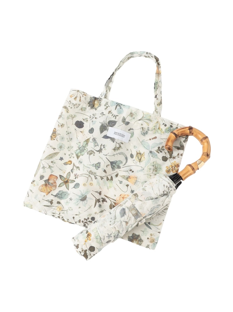 【SALE／25%OFF】リバティプリントミニ傘 MACKINTOSH PHILOSOPHY マッキントッシュ フィロソフィー ファッション雑貨 傘・長傘 ホワイト ネイビー【RBA_E】【送料無料】[ Fashion]｜MACKINTOSH PHILOSOPHY