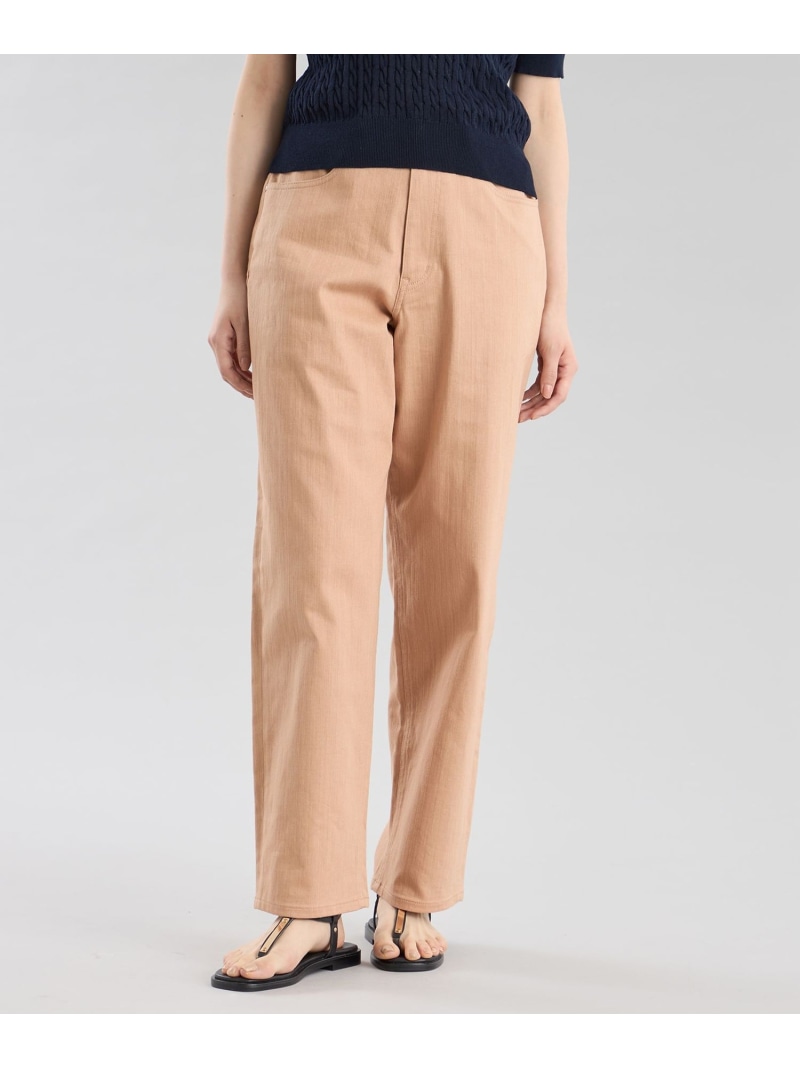 【SALE／30%OFF】GREY LABEL シンチバックワイドデニム MACKINTOSH PHILOSOPHY マッキントッシュ フィロソフィー パンツ ジーンズ・デニムパンツ ネイビー オレンジ【RBA_E】【送料無料】[ Fashion]