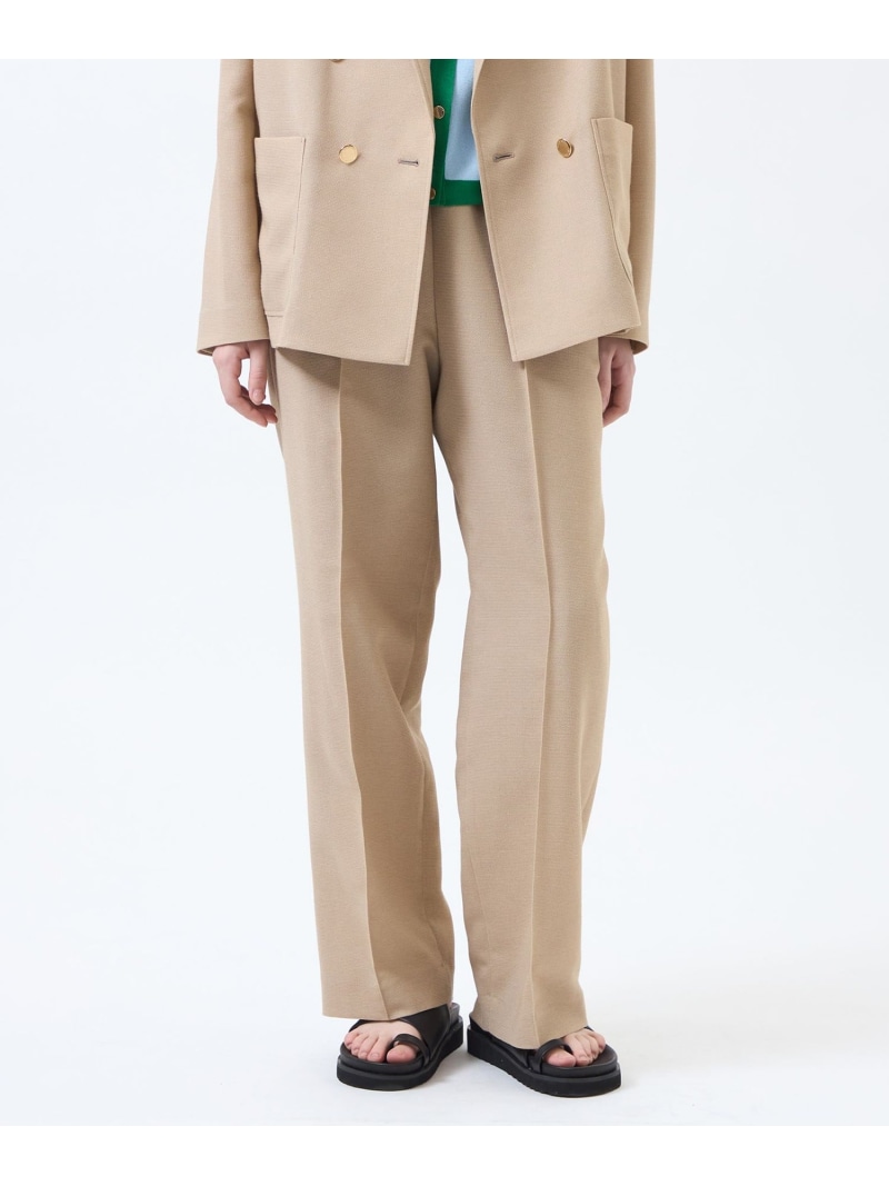 【Alby Easy Pants Wide(アルビーイージーパンツワイド)】Leno Cloth製 MACKINTOSH PHILOSOPHY マッキントッシュ フィロソフィー パンツ その他のパンツ ネイビー ベージュ【送料無料】[ Fashion]