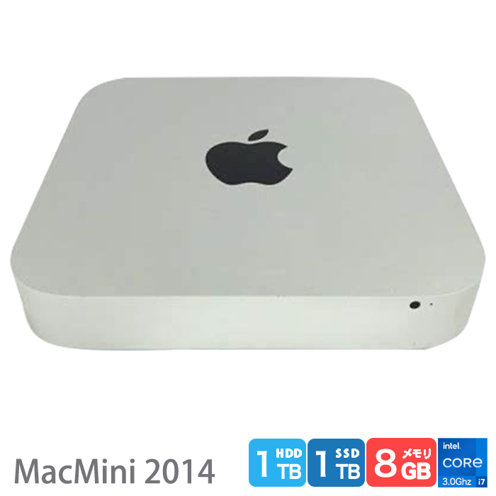 楽天市場】【中古】送料無料 Mac mini Late 2014/SSD1TB+ 1TBHDD/Core