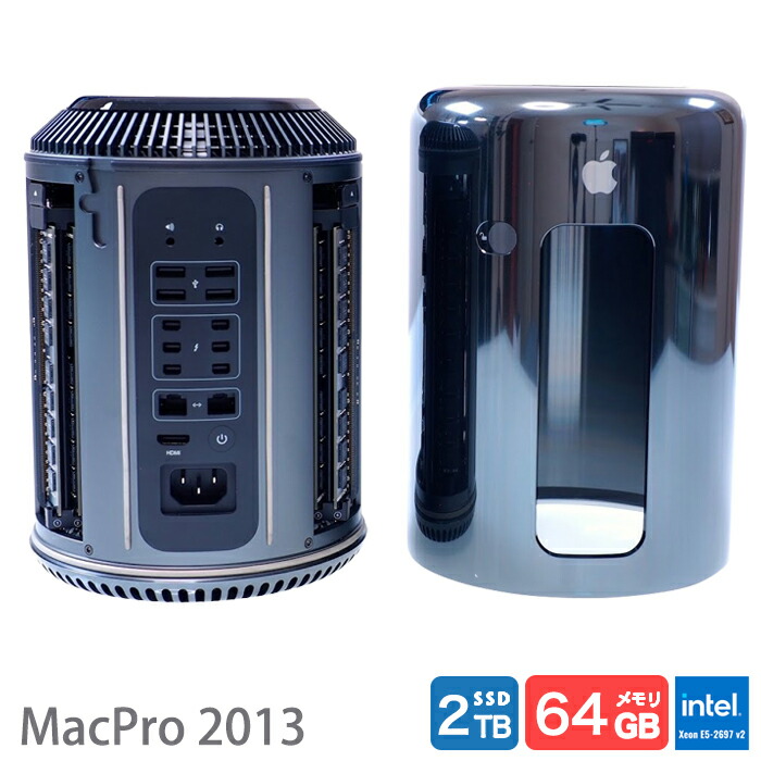 楽天市場】【中古】送料無料 Apple Mac Pro Late 2013/6コア/64GB