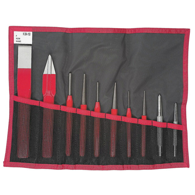 FACOM（ファコム） 10pc. ポンチ絵\u0026チゼルセット 247.265JT10