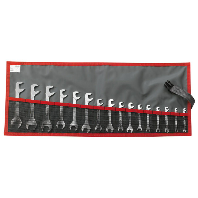 FACOM（ファコム） 16pc. メトリック・ヒンジドオープンエンドレンチセット 34.JL16T 花・ガーデン・DIY-DIY・工具-締付工具