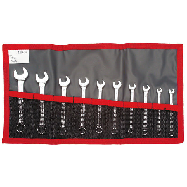 FACOM（ファコム） 10pc. メトリック・ショートコンビネーションレンチセット 39.JE10T