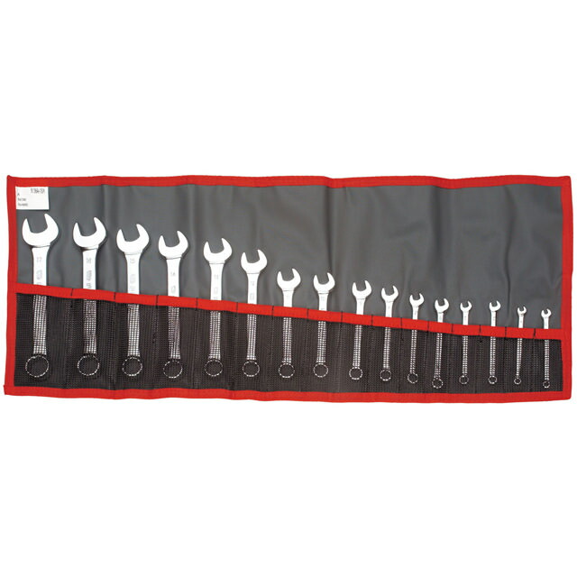 FACOM（ファコム） 16pc. メトリック・ショートコンビネーションレンチセット 39.JE16T