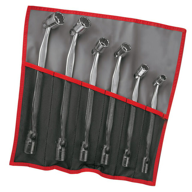 FACOM（ファコム） 6pc. メトリック・フレックス・ボックスエンドレンチセット 66A.JE6T