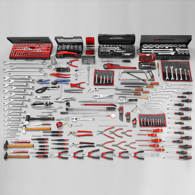 FACOM(ファコム) 343Pc. ツールセット CM.150A|六輪生活店