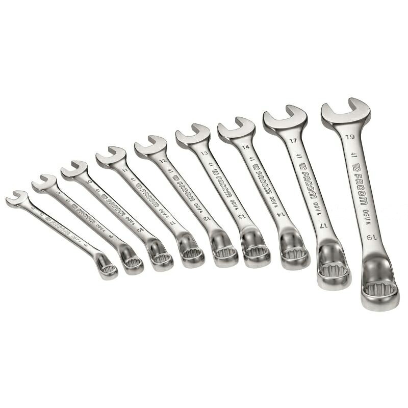 FACOM（ファコム） 12pc. メトリック・オフセット・コンビネーションレンチセット 41.JE12T 締付工具-手動工具