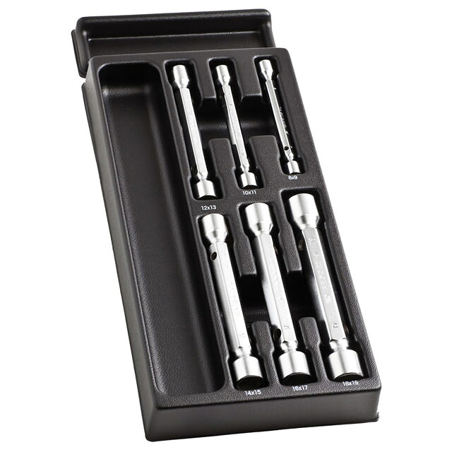 FACOM(ファコム) 6Pc. 中空シャフトレンチ トレイセット 8-19mm MOD.97|六輪生活店