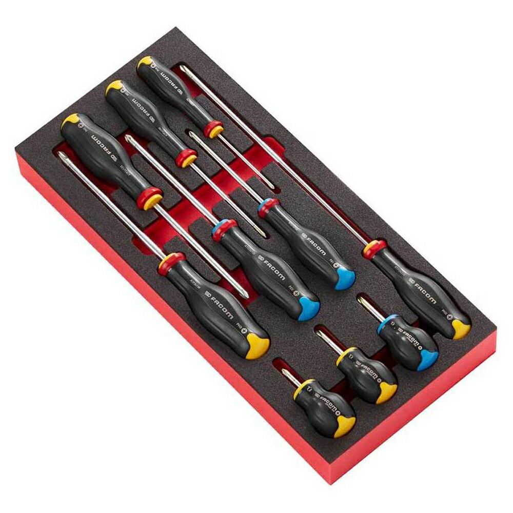 FACOM（ファコム） PROTWIST スクリュードライバーセット 10本入り MODM.AT5