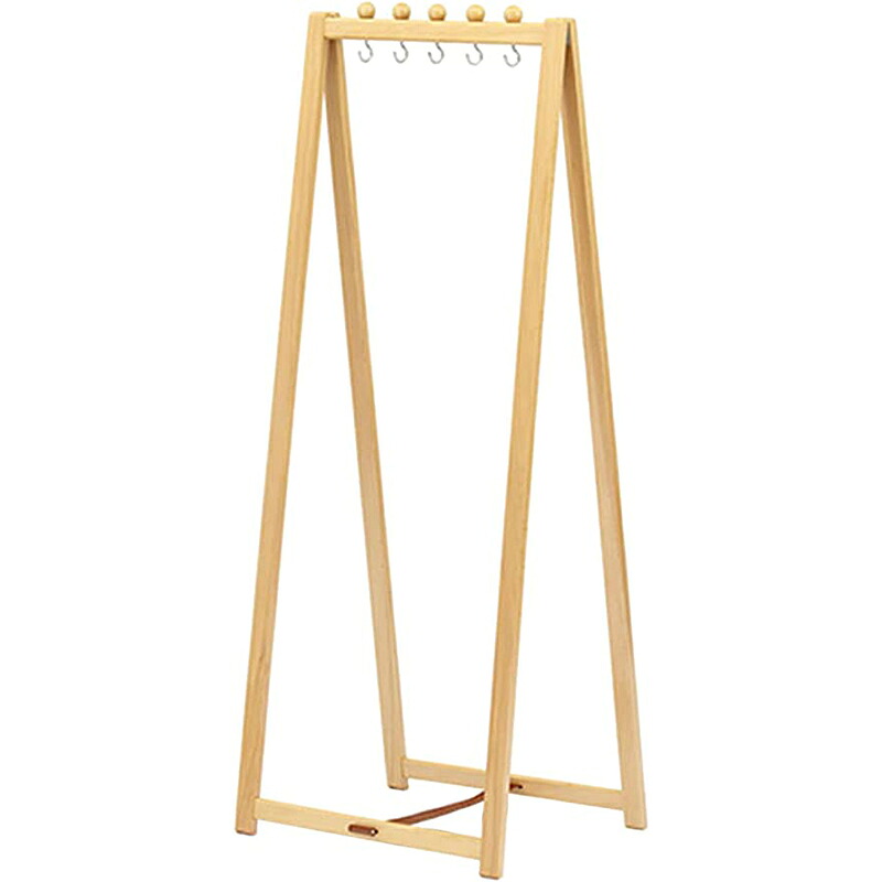送料無料 セミオーダー 秋田木工 Akimoku BENT WOOD コートハンガー ハンガーラック 軽量 曲木 ブナ No,3000