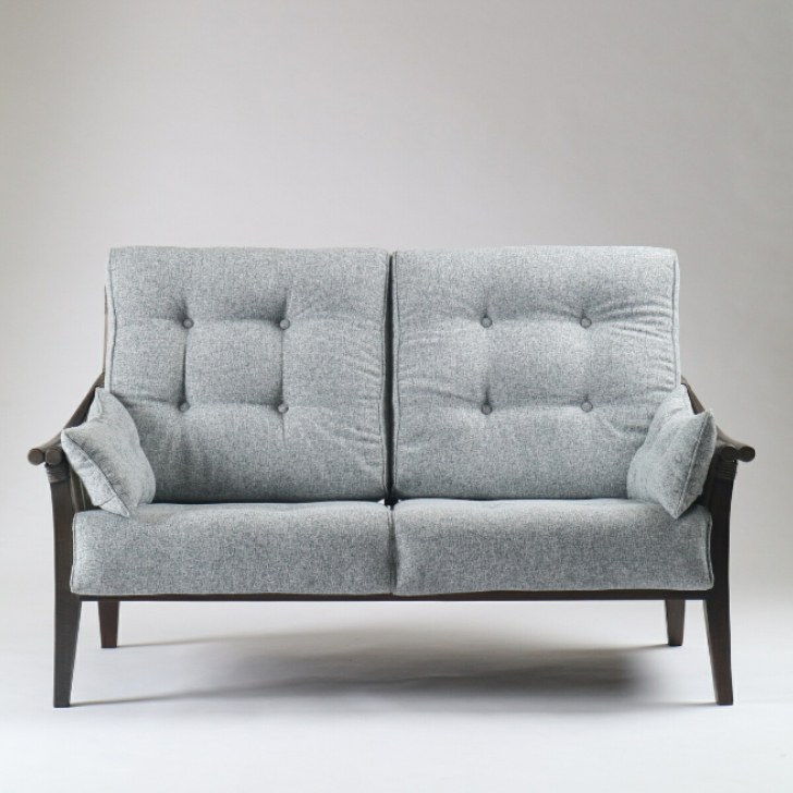 楽天市場】籐ソファ 2人掛け 1人掛け ニューサリオス グレー（GR