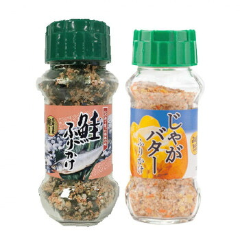 みなり 鮭ふりかけ 85g・じゃがバターふりかけ 65g 各15個セット 送料無料 クーポン 配布中 メーカー直送 代引き・期日指定・ギフト包装・注文後のキャンセル・返品不可 欠品の場合、納品遅れやキャンセルが発生します|NO-MU-BA-RA