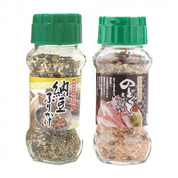 みなり 納豆ふりかけ 85g・のどぐろ煮付風味ふりかけ 85g　各15個セット 送料無料 クーポン 配布中 メーカー直送 代引き・期日指定・ギフト包装・注文後のキャンセル・返品不可 欠品の場合、納品遅れやキャンセルが発生します｜NO-MU-BA-RA