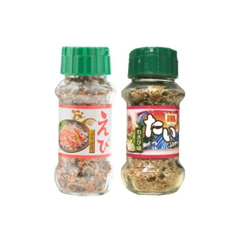 みなり えびふりかけ 85g・たいふりかけ 85g 各15個セット 送料無料 クーポン 配布中 メーカー直送 代引き・期日指定・ギフト包装・注文後のキャンセル・返品不可 欠品の場合、納品遅れやキャンセルが発生します|NO-MU-BA-RA