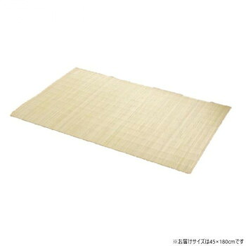インドネシア産 籐むしろマット 『ジャワ』 45×180cm 5201920 送料無料 クーポン 配布中 メーカー直送 代引き・期日指定・ギフト包装・注文後のキャンセル・返品不可 欠品の場合、納品遅れやキャンセルが発生します|NO-MU-BA-RA