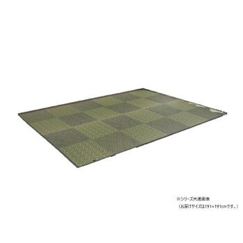 ラグ 純国産 日本製 KOBA-GUARD 抗菌防臭 約191&times;191cm グレー 1051530133604 送料無料 クーポン 配布中 メーカー直送 代引き・期日指定・ギフト包装・注文後のキャンセル・返品不可 欠品の場合、納品遅れやキャンセルが発生します｜NO-MU-BA-RA