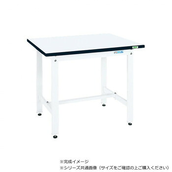 サカエ 中量作業台CSタイプ 特殊アクリル天板 パールホワイト 900&times;750&times;740mm CS-097MW 送料無料 クーポン 配布中 メーカー直送 代引き・期日指定・ギフト包装・注文後のキャンセル・返品不可 欠品の場合、納品遅れやキャンセルが発生します｜NO-MU-BA-RA