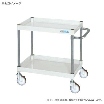 サカエ CSパールワゴン中量タイプ パールホワイト CSP-7562SEW 送料無料 クーポン 配布中 メーカー直送 代引き・期日指定・ギフト包装・注文後のキャンセル・返品不可 欠品の場合、納品遅れやキャンセルが発生します|NO-MU-BA-RA