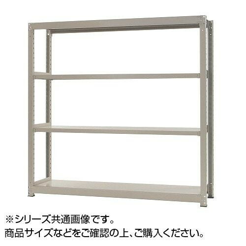 10%OFF 中量ラック　耐荷重300kgタイプ　単体　間口1200×奥行600×高さ1500mm　4段　ニューアイボリー 送料無料 メーカー直送 代引き・期日指定・ギフト包装・注文後のキャンセル・返品不可 納品遅れやキャンセルが発生