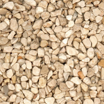 マツモト産業 乾燥砂利 クリーム 5～7mm内外 20kg 送料無料 クーポン 配布中 メーカー直送 代引き・期日指定・ギフト包装・注文後のキャンセル・返品不可 欠品の場合、納品遅れやキャンセルが発生します