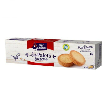 10%OFF Ker Cadelac(ケル・キャディラック)　パレットクッキー　120g(4枚×2パック)×18個 送料無料 メーカー直送 代引き・期日指定・ギフト包装・注文後のキャンセル・返品不可 納品遅れやキャンセルが発生