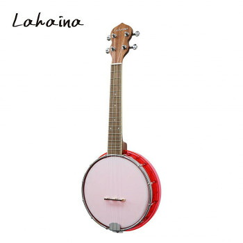 10%OFF Lahaina(ラハイナ) クリスタルバンジョーウクレレ　レッド LBU-200RD 送料無料 メーカー直送 代引き・期日指定・ギフト包装・注文後のキャンセル・返品不可 納品遅れやキャンセルが発生