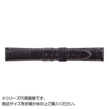 MIMOSA(ミモザ) 時計バンド クロコマット 18mm ネイビー/ホワイトステッチ (美錠:銀) WRM-NW18 送料無料 クーポン 配布中 メーカー直送 代引き・期日指定・ギフト包装・注文後のキャンセル・返品不可 欠品の場合、納品遅れやキャンセルが発生します
